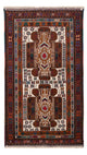 Dywan beludżycki 140x90cm - Dywan orientalny