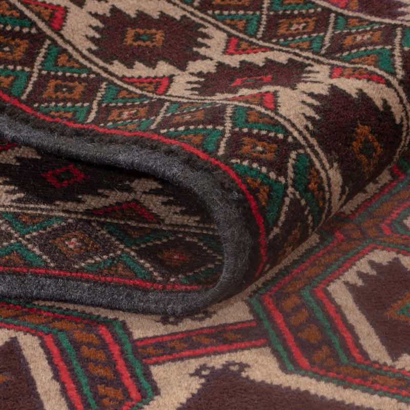 Dywan beludżycki - 140 x 90 cm - wielokolorowy