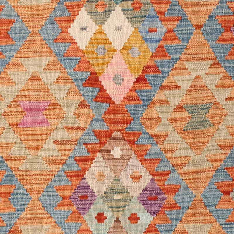 Kelim Teppich - Splash - 203 x 153 cm - bunt