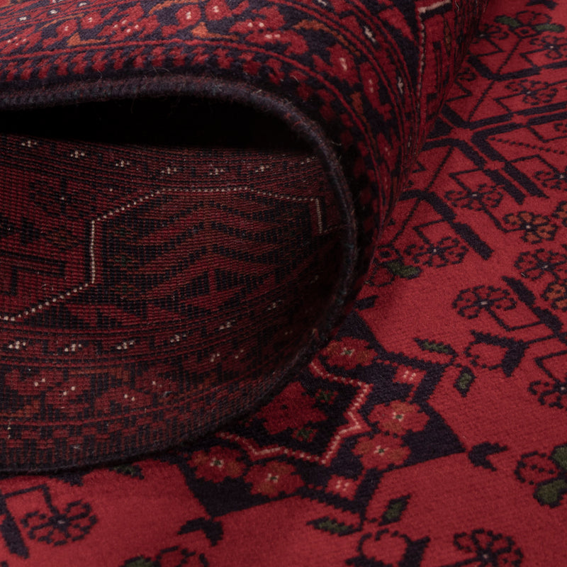 Afghan Teppich - Royal - 146 x 100 cm - rot