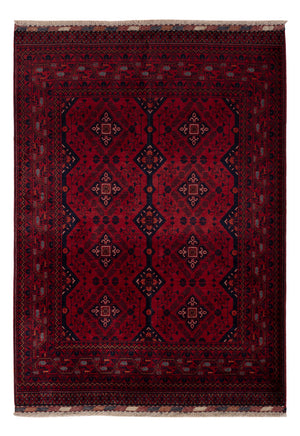 Afghan Teppich - Royal - 145 x 103 cm - rot