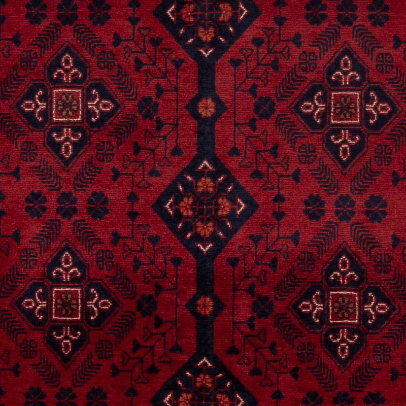 Afghan Teppich - Royal - 145 x 103 cm - rot