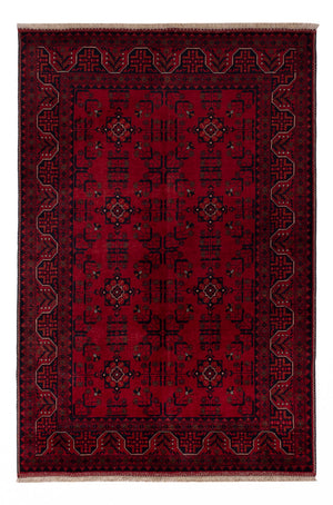 Afghan Teppich - Royal - 150 x 99 cm - rot