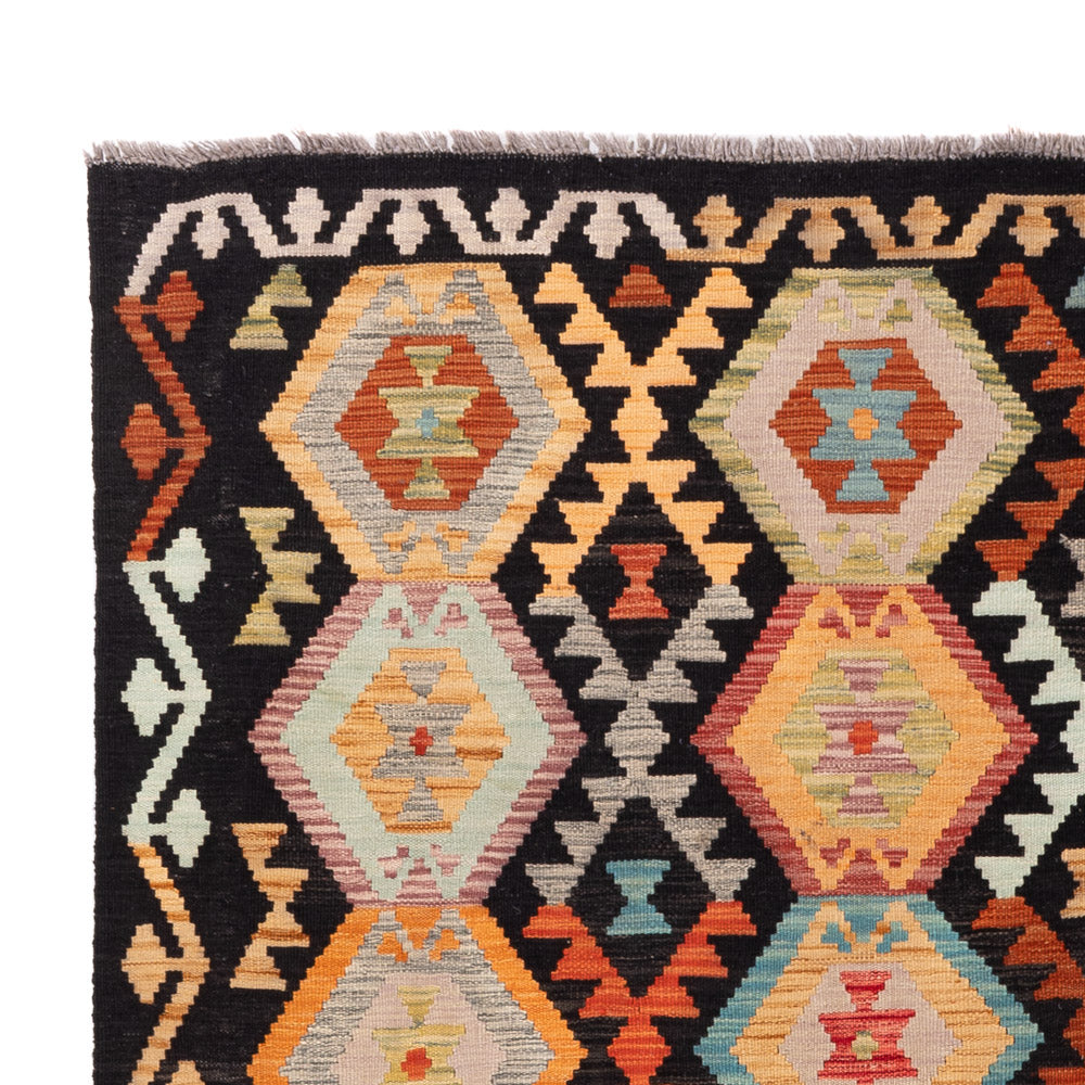 Kelim Teppich - Splash - 244 x 180 cm - bunt