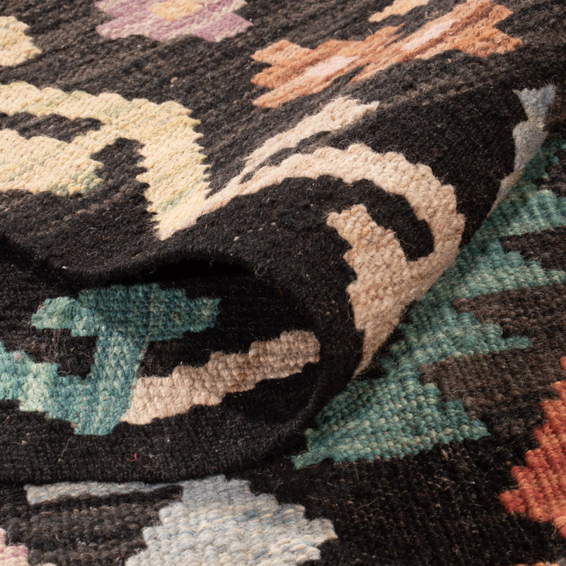 Kelim Teppich - Splash - 250 x 178 cm - bunt