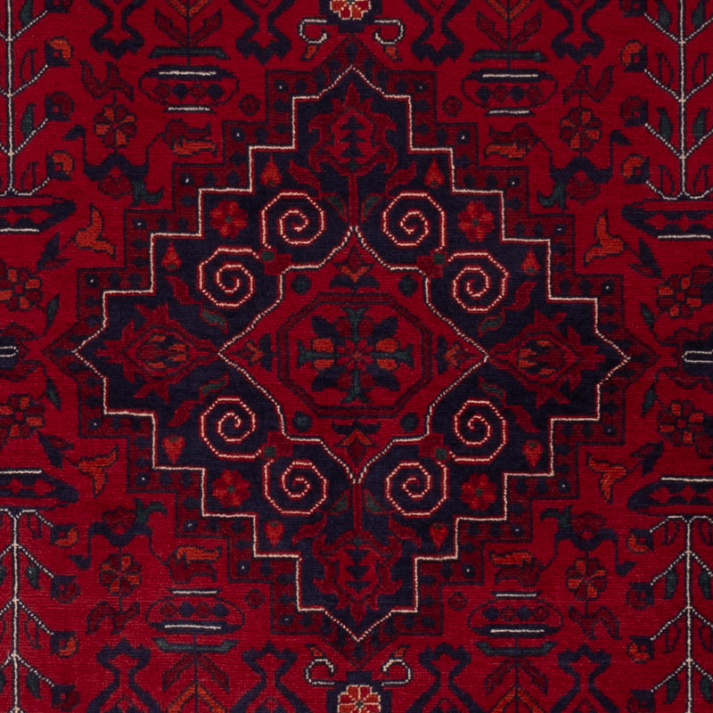 Afghan Teppich - Royal - 148 x 104 cm - rot