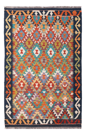 Kelim Teppich - Splash - 149 x 98 cm - bunt