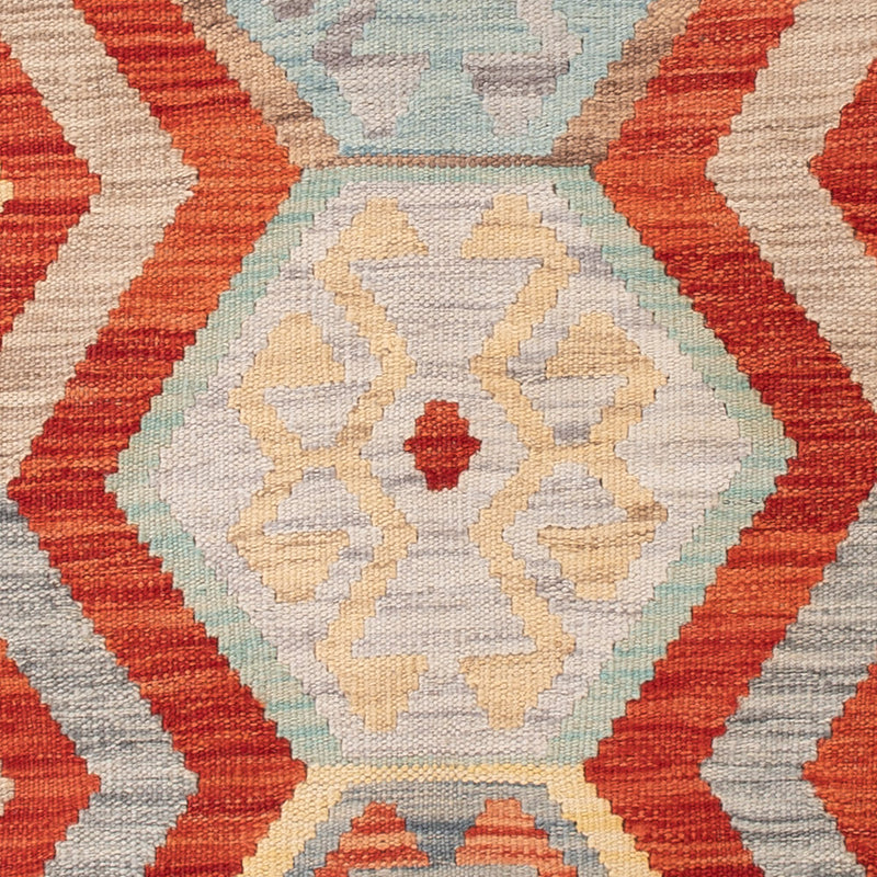 Kelim Teppich - Splash - 144 x 103 cm - bunt