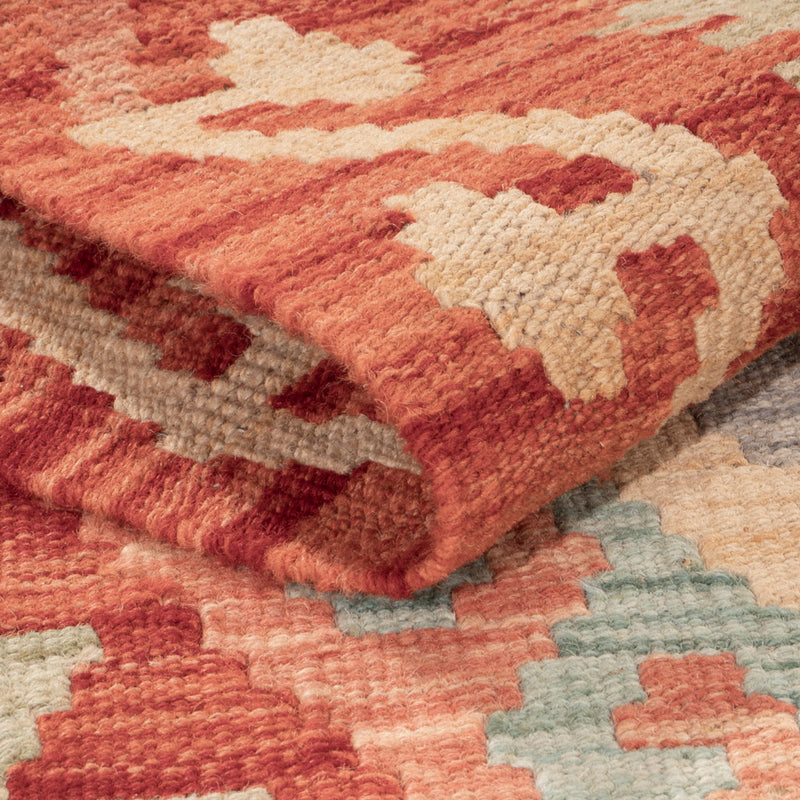 Kelim Teppich - Splash - 155 x 77 cm - bunt