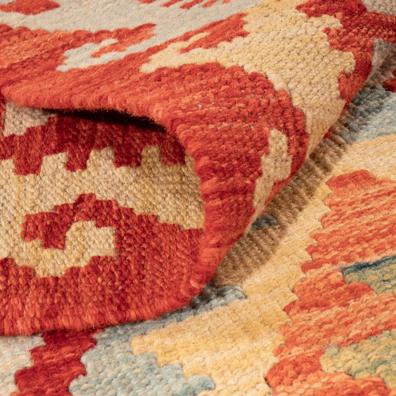 Kelim Teppich - Splash - 150 x 98 cm - bunt