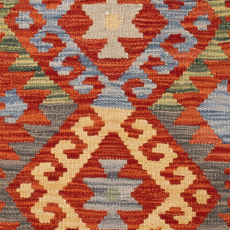 Kelim Teppich - Splash - 147 x 78 cm - bunt