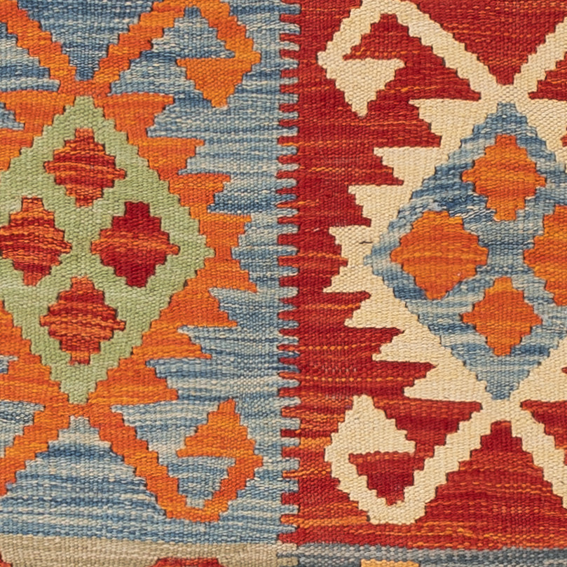Kelim Teppich - Splash - 149 x 103 cm - bunt