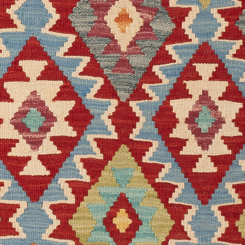 Kelim Teppich - Splash - 158 x 110 cm - bunt