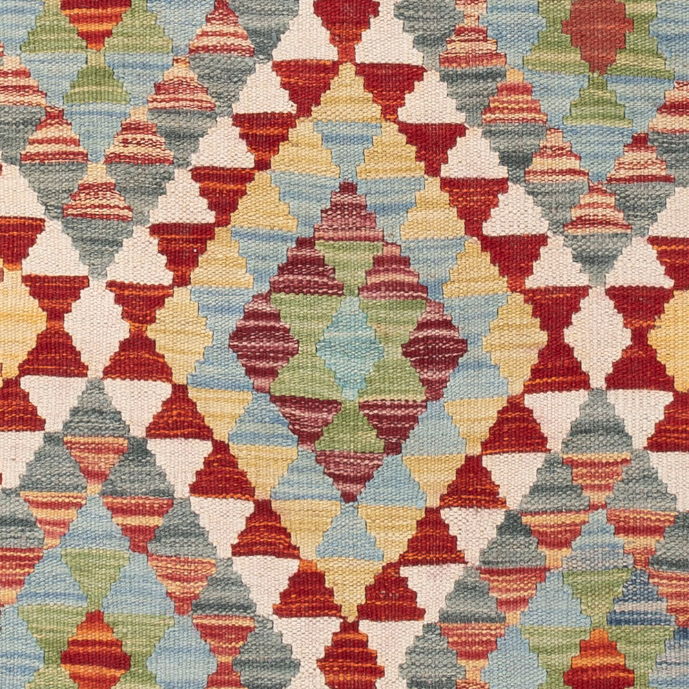 Kelim Teppich - Splash - 164 x 99 cm - bunt