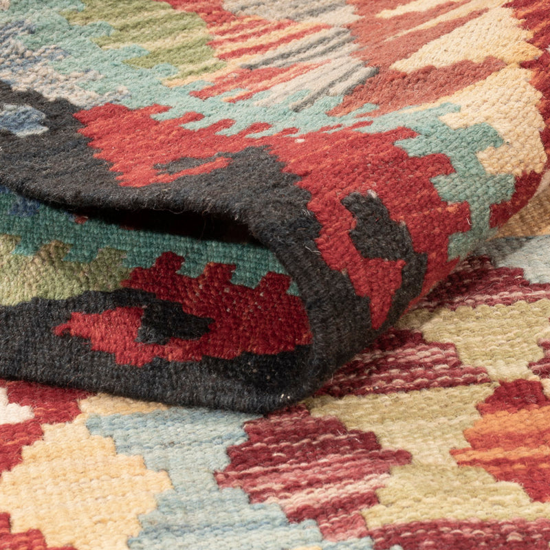 Kelim Teppich - Splash - 164 x 99 cm - bunt