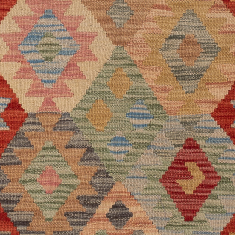 Kelim Teppich - Splash - 141 x 98 cm - bunt