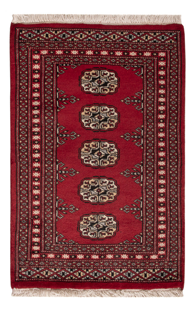 Pakistan Teppich - 92 x 60 cm - rot