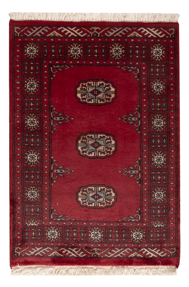 Pakistan Teppich - 88 x 64 cm - rot