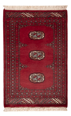 Pakistan Teppich - 94 x 64 cm - rot