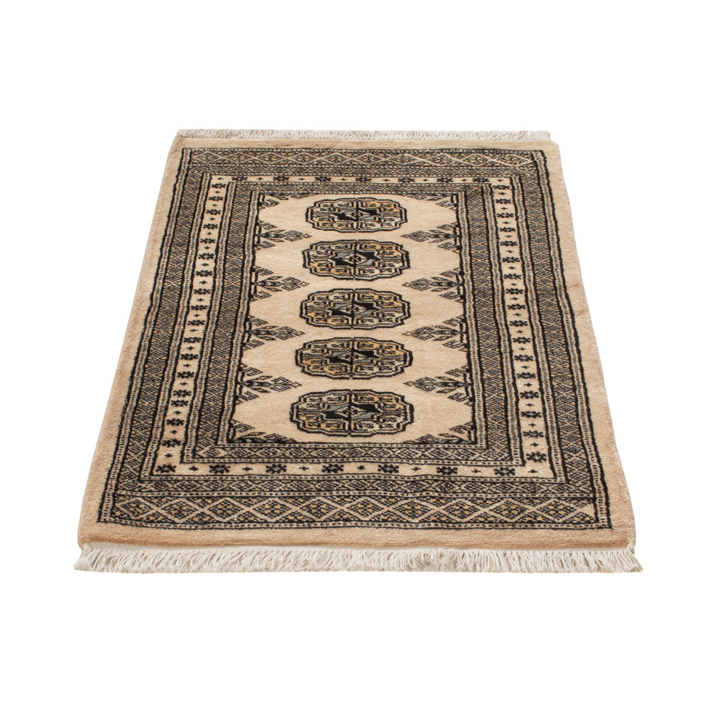 Pakistan Teppich - 96 x 61 cm - creme