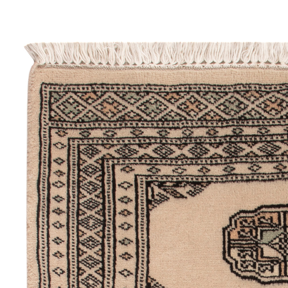 Pakistan Teppich - 89 x 62 cm - creme