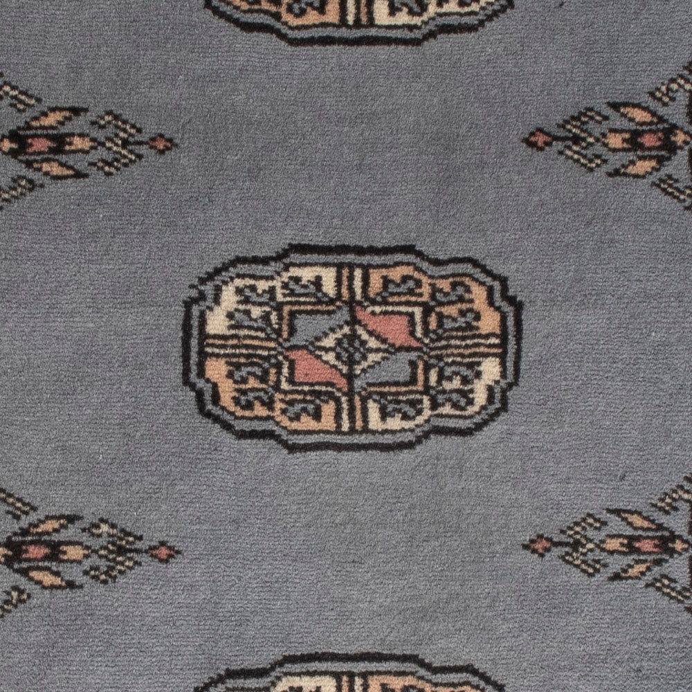 Pakistan Teppich - 81 x 61 cm - hellblau