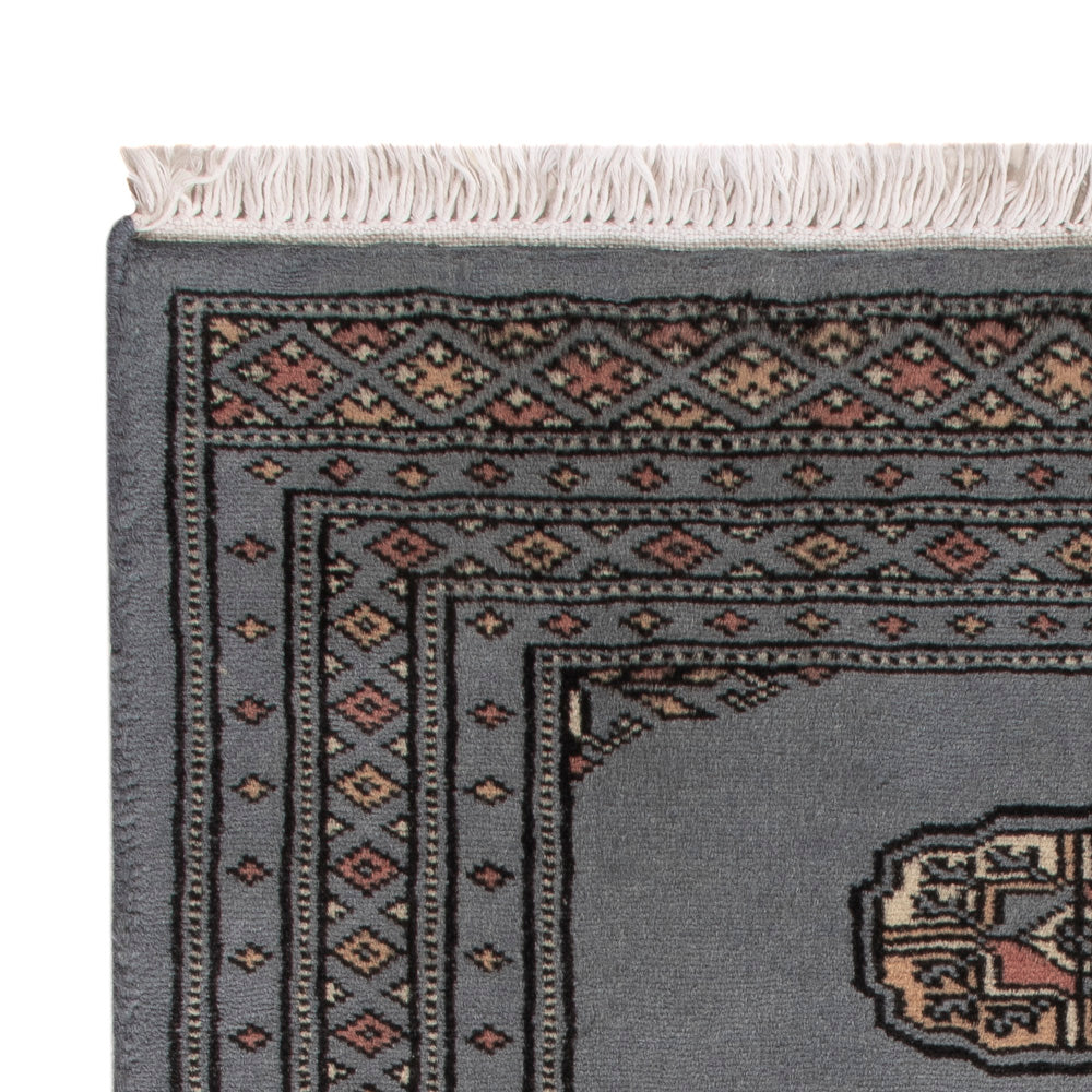 Pakistan Teppich - 81 x 61 cm - hellblau