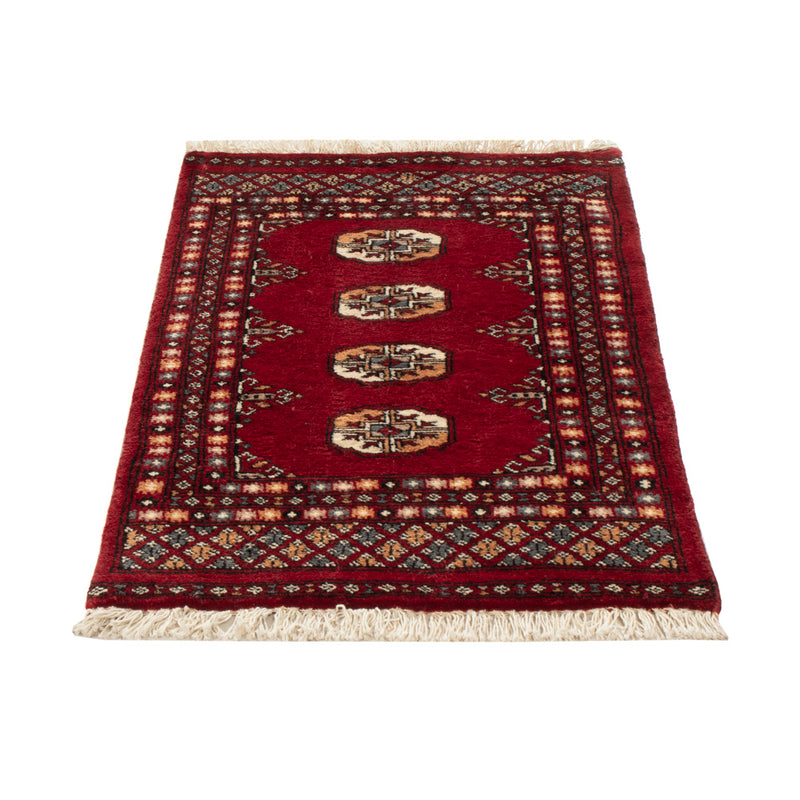 Pakistan Teppich - 88 x 60 cm - rot