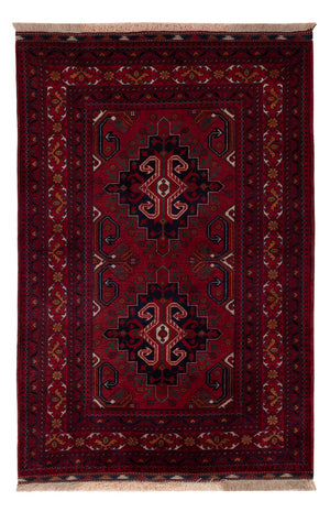 Afghan Teppich - Royal - 149 x 99 cm - rot