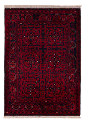 Afghan Teppich - Royal - 150 x 101 cm - rot
