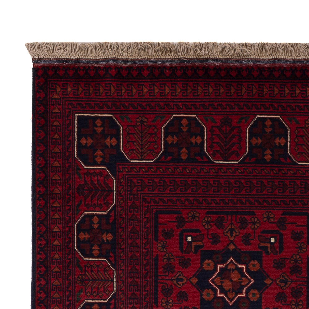 Afghan Teppich - Royal - 154 x 99 cm - rot