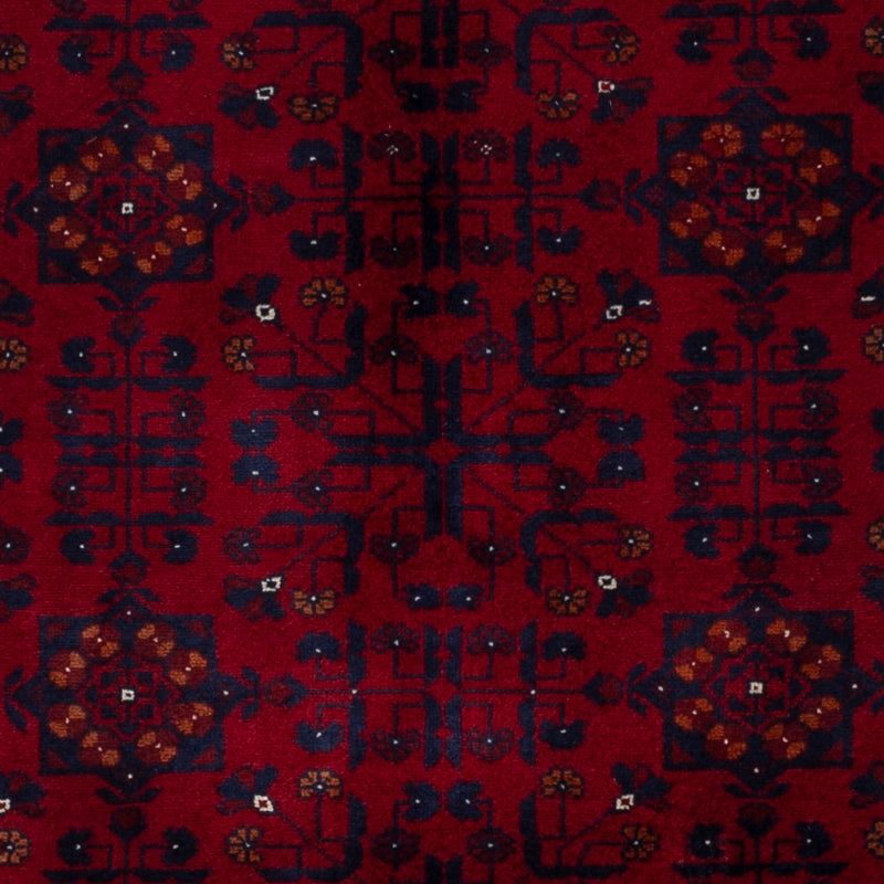 Afghan Teppich - Royal - 144 x 100 cm - rot