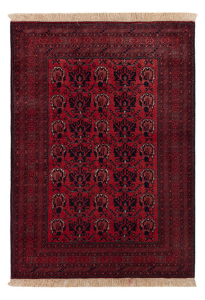 Afghan Teppich - Royal - 148 x 100 cm - rot