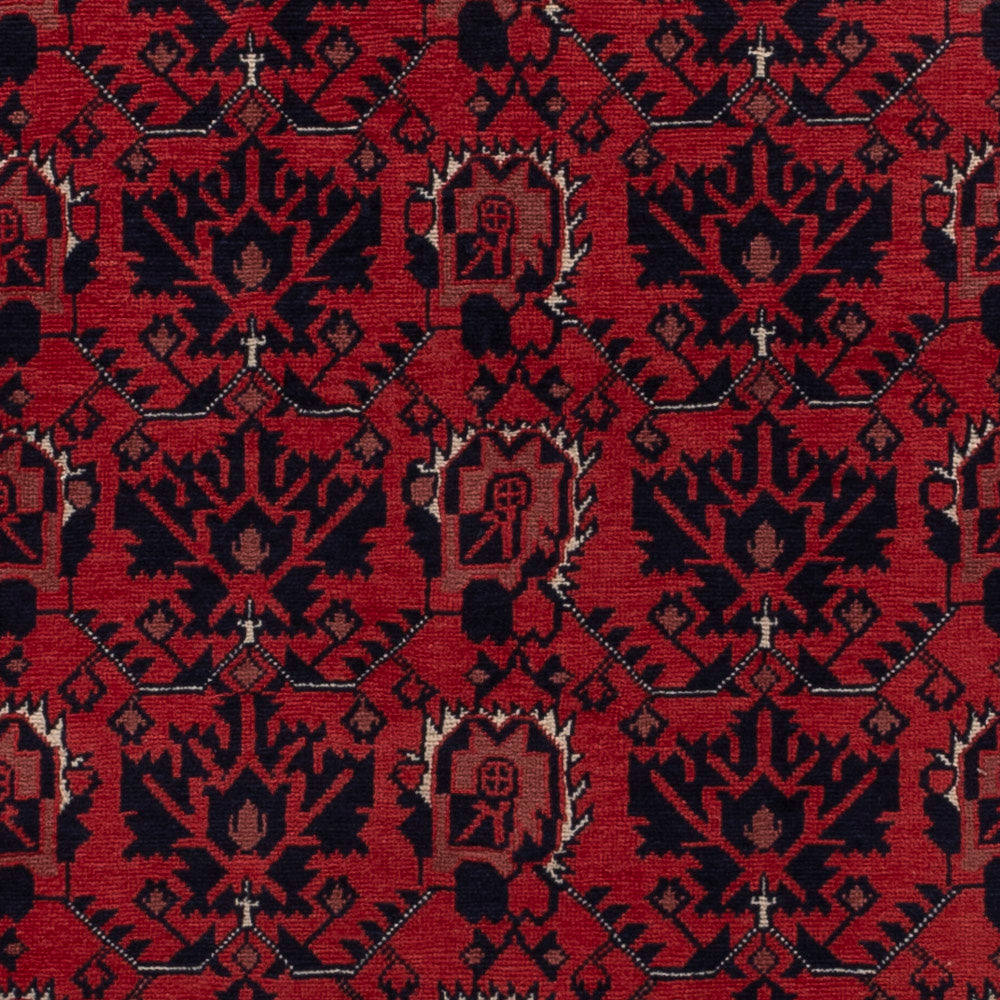 Afghan Teppich - Royal - 148 x 100 cm - rot