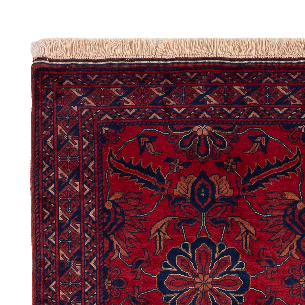 Afghan Teppich - Royal - 142 x 100 cm - rot