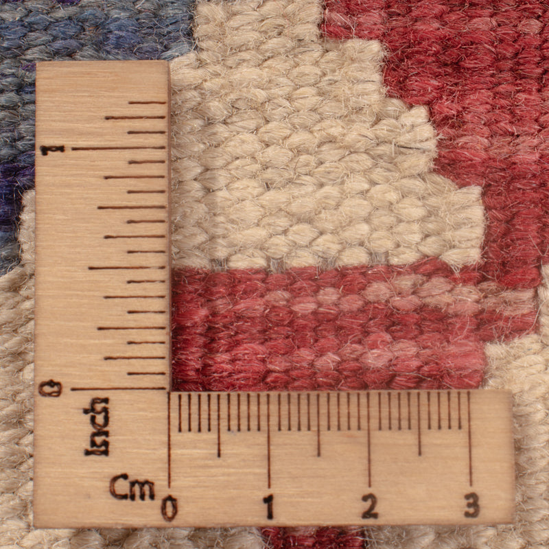 Dywan Kelim - Splash kwadratowy  - 104 x 97 cm - wielokolorowy