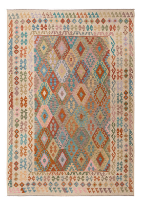 Kelim Teppich - Splash - 348 x 250 cm - bunt