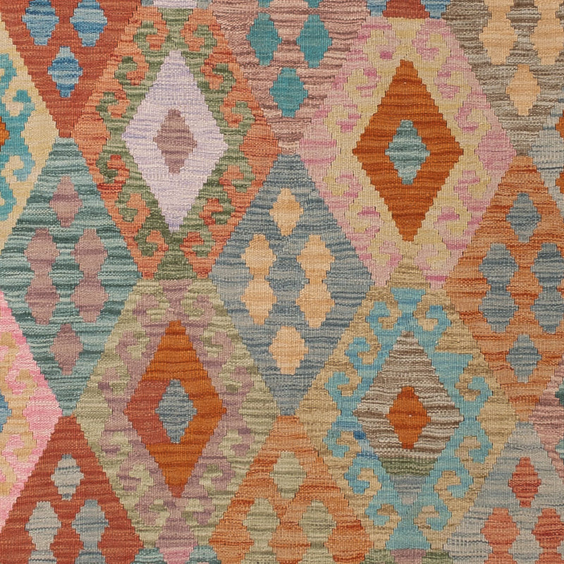 Kelim Teppich - Splash - 348 x 250 cm - bunt