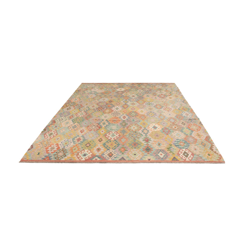 Kelim Teppich - Splash - 347 x 254 cm - bunt