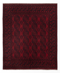 Afghan Teppich - Filpa - 300 x 245 cm - rot