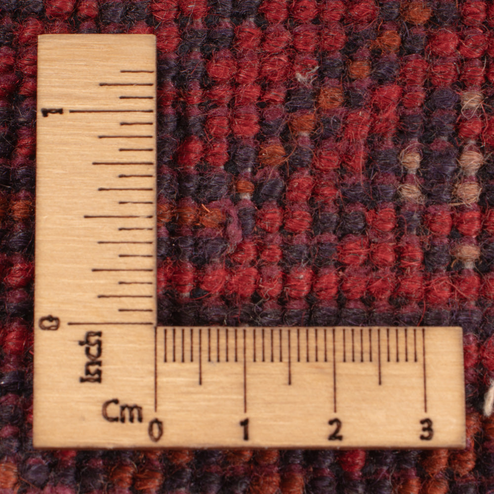 Afgański dywan - Kunduz - 233 x 171 cm - czerwony