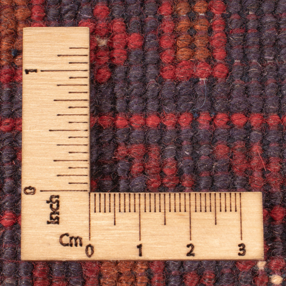 Afgański dywan - Kunduz - 227 x 174 cm - czerwony