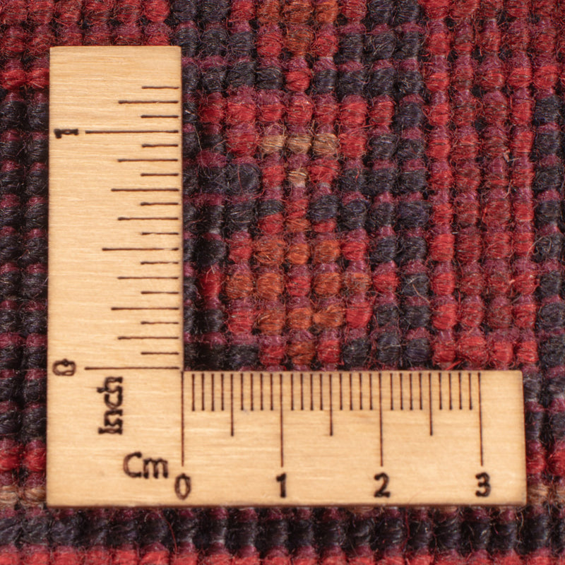 Afgański dywan - Kunduz - 240 x 175 cm - czerwony