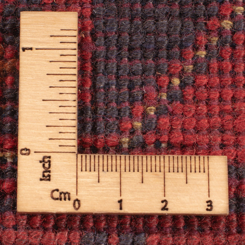 Afgański dywan - Kunduz - 234 x 178 cm - czerwony