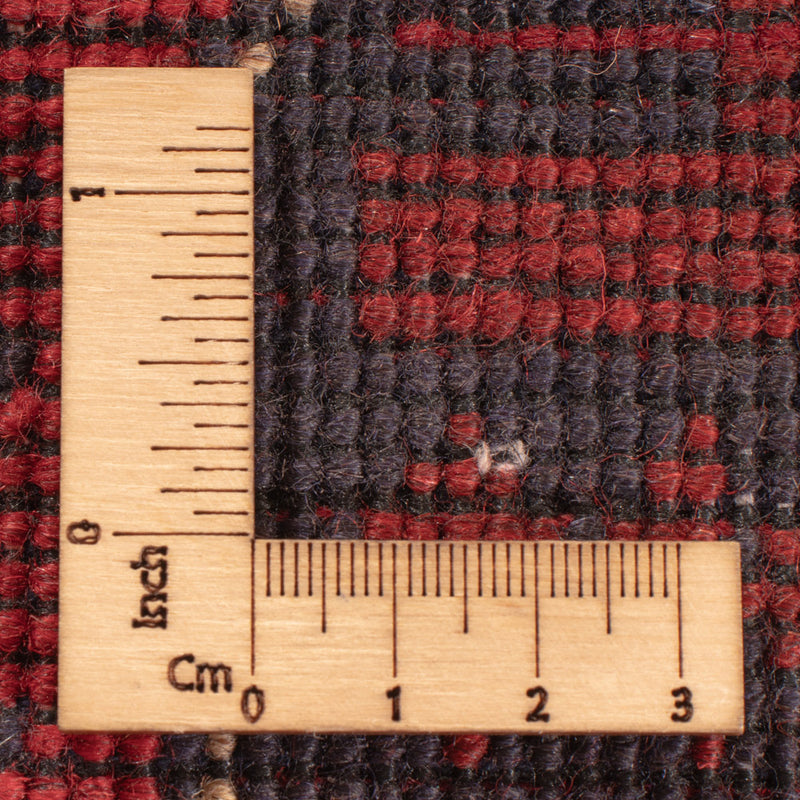 Afgański dywan - Kunduz - 230 x 171 cm - czerwony