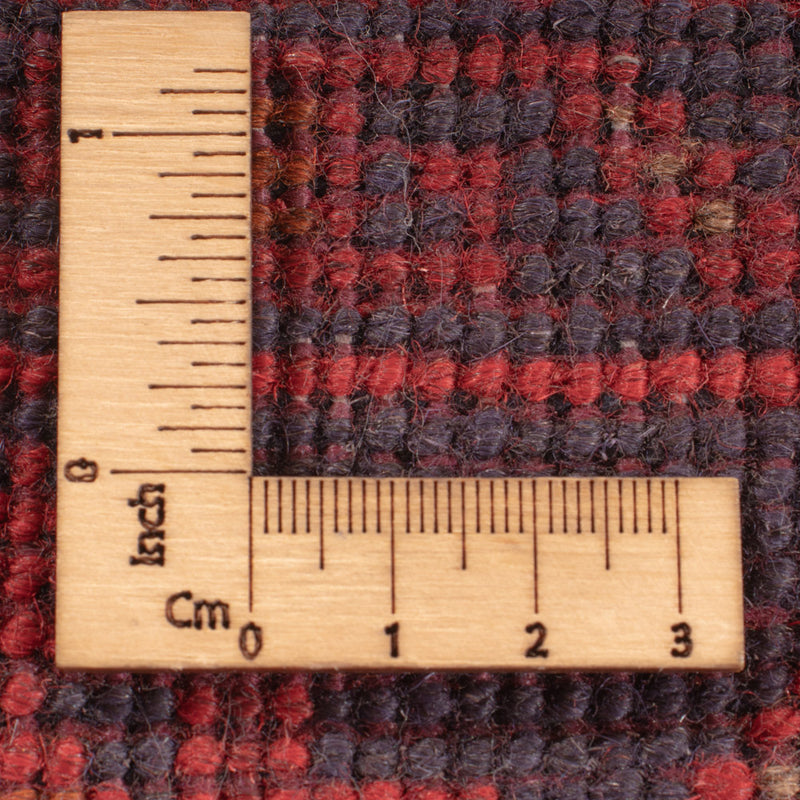 Afgański dywan - Kunduz - 231 x 176 cm - czerwony