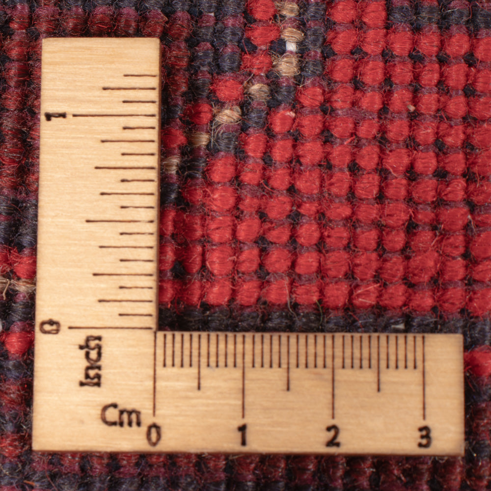 Afgański dywan - Kunduz - 223 x 173 cm - czerwony