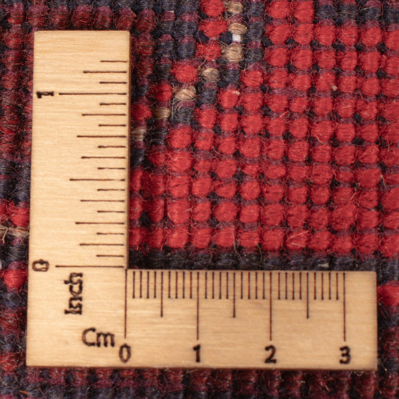 Afgański dywan - Kunduz - 223 x 173 cm - czerwony