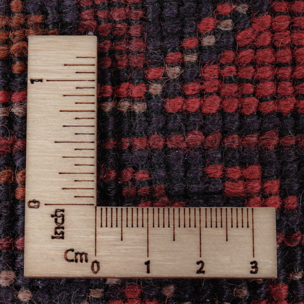 Afgański dywan - Kunduz - 197 x 146 cm - czerwony