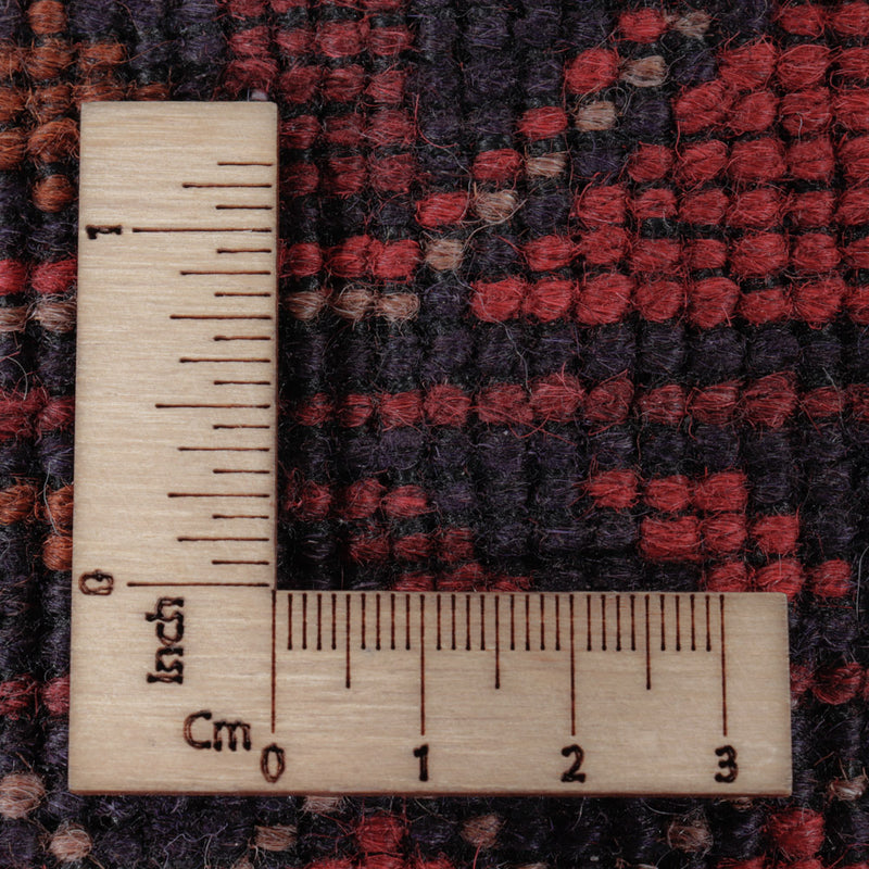 Afgański dywan - Kunduz - 197 x 146 cm - czerwony